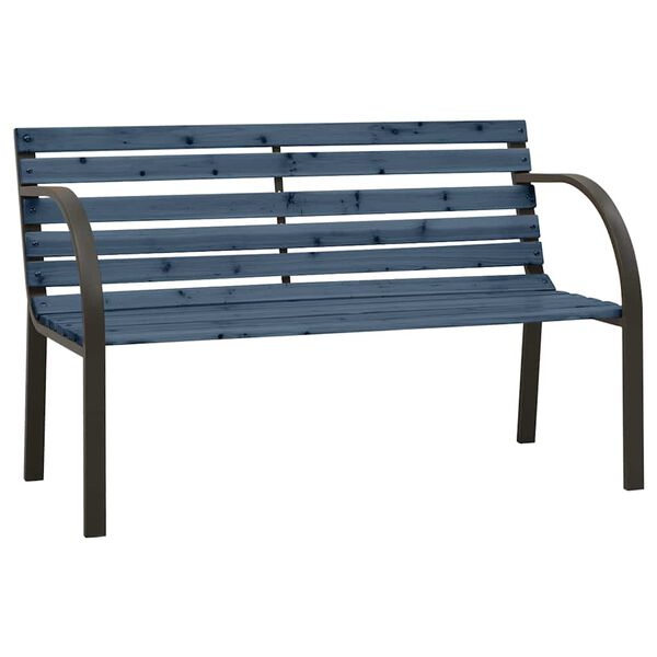 vidaXL Banc de jardin pour enfants 81 cm bois de pin chinois gris