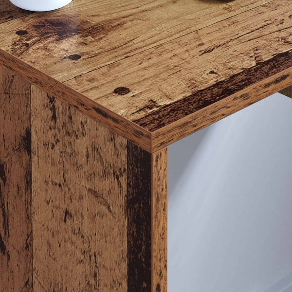 vidaXL Bureau mural Bois Ancien 60 x 45 x 30 cm Bois d'ing&eacute;nierie