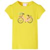 T-shirt pour enfants jaune 104