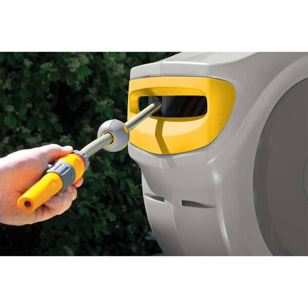 Hozelock Enrouleur de tuyau mural avec tuyau de 40 m Auto Reel