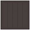 vidaXL Ensemble de salle &agrave; manger pour jardin 3 pcs Marron