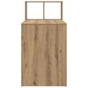 vidaXL Bureau Ch&ecirc;ne artisanal 108 x 55 x 103.5 cm Bois d'ing&eacute;nierie