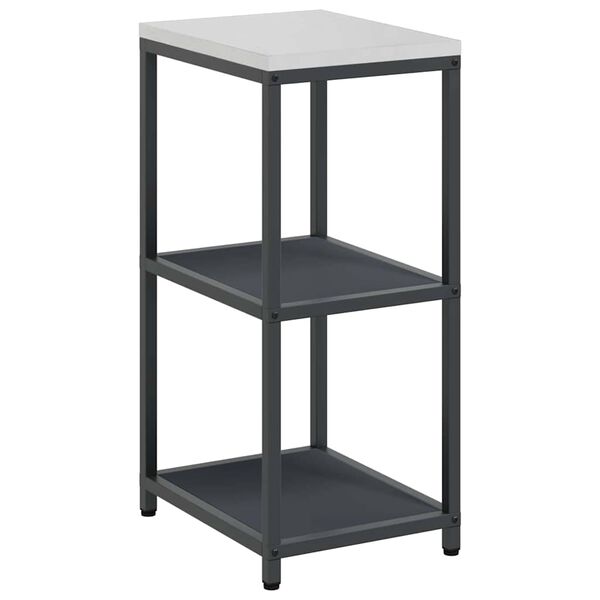 vidaXL Rangement de cuisine Anthracite 60 x 50 x 92 cm Acier