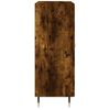 vidaXL Buffet ch&ecirc;ne fum&eacute; 69,5x34x90 cm bois d'ing&eacute;nierie