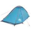 vidaXL Tente de camping &agrave; d&ocirc;me 4 personnes bleu imperm&eacute;able