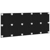 vidaXL T&ecirc;te de lit Ch&ecirc;ne noir 160 x 1,5 x 80,5 cm Bois d'ing&eacute;nierie