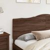 vidaXL T&ecirc;te de lit Ch&ecirc;ne brun 200 cm Bois d'ing&eacute;nierie