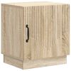 vidaXL Table de chevet Ch&ecirc;ne Sonoma 43 x 34,5 x 47 cm