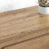 vidaXL Buffets avec tiroir 2 pcs Ch&ecirc;ne artisanal 70 x 35,5 x 67,5 cm