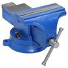 vidaXL &Eacute;tau d'&eacute;tabli bleu 150 mm fonte