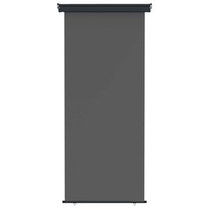 vidaXL Store lat&eacute;ral de balcon 60 x 250 cm 100% polyester fer acier