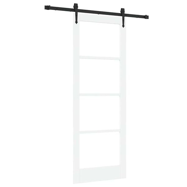 vidaXL Porte coulissante ORKDAL Blanc 78 x 211 cm
