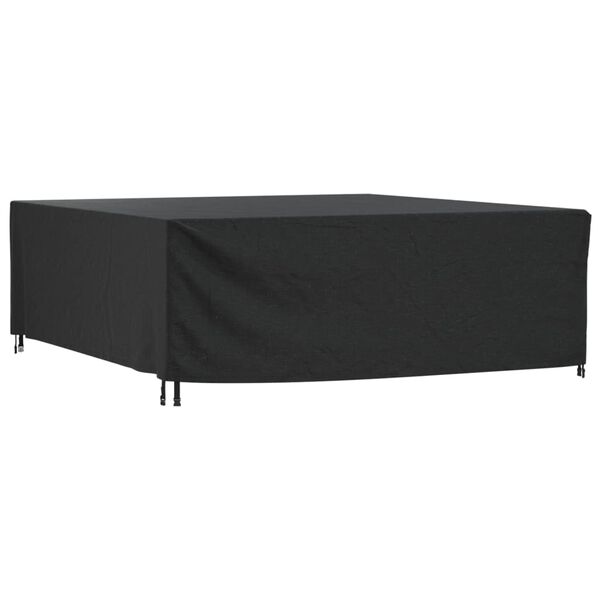vidaXL Housse de salon de jardin noir 260x260x90 cm imperm&eacute;able 420D