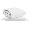 vidaXL Duvet d'hiver avec oreiller 2 pcs Blanc Plume de canard