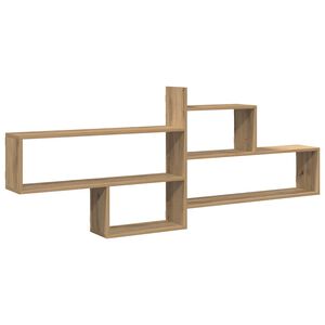 vidaXL &Eacute;tag&egrave;re murale ch&ecirc;ne artisanal 167,5x18x68 cm bois ing&eacute;nierie