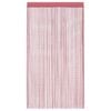 vidaXL Rideau en fils 2 pcs 140 x 250 cm rose