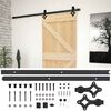 vidaXL Porte coulissante 80 x 210 cm Bois de pin massif