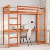 vidaXL Cadre de lit superpos&eacute; sans matelas 80x200cm bois de pin massif