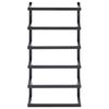 vidaXL Porte-serviette Noir 24x12x48 cm Acier