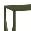 vidaXL Portant de bois chauffage vert olive 34x25x70 cm