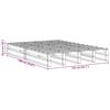 vidaXL Cadre de lit sans matelas 135x190 cm bois de pin massif