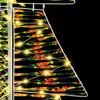 vidaXL Sapin de No&euml;l avec 100 LED Blanc chaud 120 cm PET
