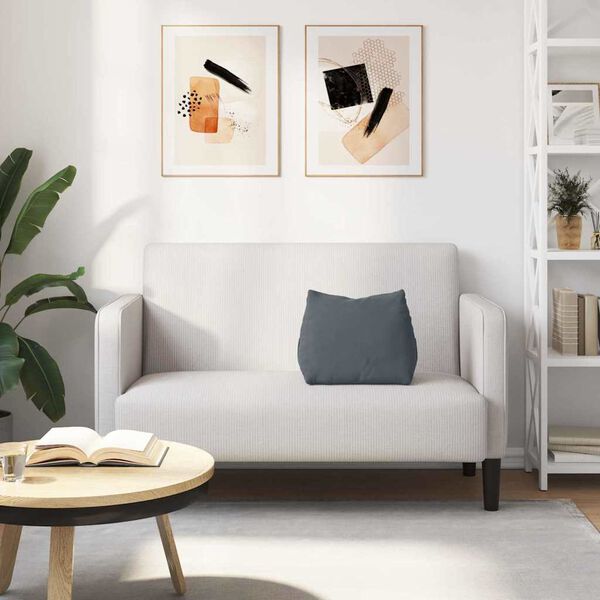 vidaXL Coussin de Dos Gris fonc&eacute; 45 x 20 x 35 cm