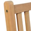 vidaXL Chaises de jardin lot de 8 avec coussins anthracite Teck solide