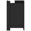 vidaXL Buffet noir 45x35x75 cm bois d&rsquo;ing&eacute;nierie
