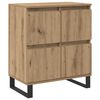 vidaXL Buffet 2 pcs Ch&ecirc;ne artisanal 60 x 35 x 70 cm