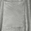 vidaXL Sweat &agrave; capuche couverture Gris Flanelle