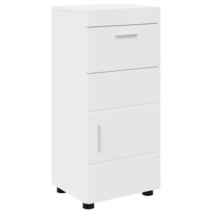 vidaXL Ensemble d'armoire de salle de bain avec tiroir TULUM Blanc