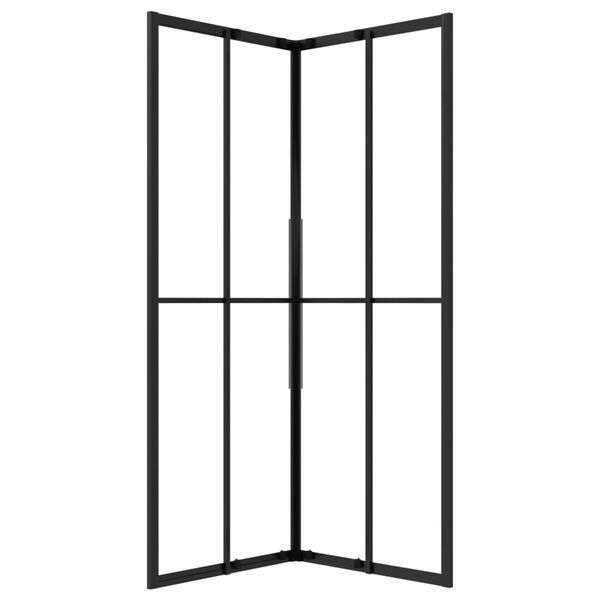 vidaXL Cabine de douche ESG 80x80x180 cm