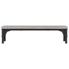 vidaXL Support de moniteur sonoma gris 55x23x14 cm bois d'ing&eacute;nierie