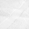 vidaXL Serviettes de douche de qualit&eacute; sup&eacute;rieure SOLUND 4 pcs blanc