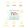 Pillo Couches pour b&eacute;b&eacute;s 168 pcs taille 3 (6-10 kg)