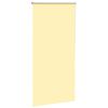 vidaXL Store enrouleur occultant jaune largeur du tissu 80,7 cm