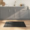 vidaXL Tapis rectangulaire gris 70x100 cm bambou