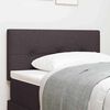 vidaXL T&ecirc;te de lit Marron fonc&eacute; 80 cm Cuir synth&eacute;tique