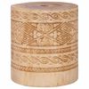 vidaXL Parasol balinais avec base 260 210-220 cm