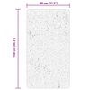 vidaXL Tapis ARBIZU int&eacute;rieur ext&eacute;rieur design vintage 80x150 cm