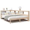 vidaXL Lit biblioth&egrave;que sans matelas 160x200 cm bois massif de pin