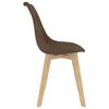 vidaXL Ensemble de salle &agrave; manger 3 pcs Marron