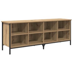 vidaXL Cabinet &agrave; chaussures 131 x 35 x 50 cm Bois d'ing&eacute;nierie et fer