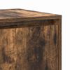 vidaXL Buffet Chêne fumé 135 x 41 x 75 cm Bois d'ingénierie