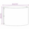 vidaXL Cache-pot de jardin 5 pcs Blanc 30 x 30 x 20 cm
