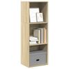 vidaXL Biblioth&egrave;que ch&ecirc;ne sonoma 40x30x114 cm bois d'ing&eacute;nierie