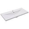 vidaXL Ensemble de meubles de salle de bain Gris b&eacute;ton Agglom&eacute;r&eacute;