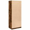 vidaXL Garde-robe ch&ecirc;ne fum&eacute; 80x50x200 cm bois d'ing&eacute;nierie