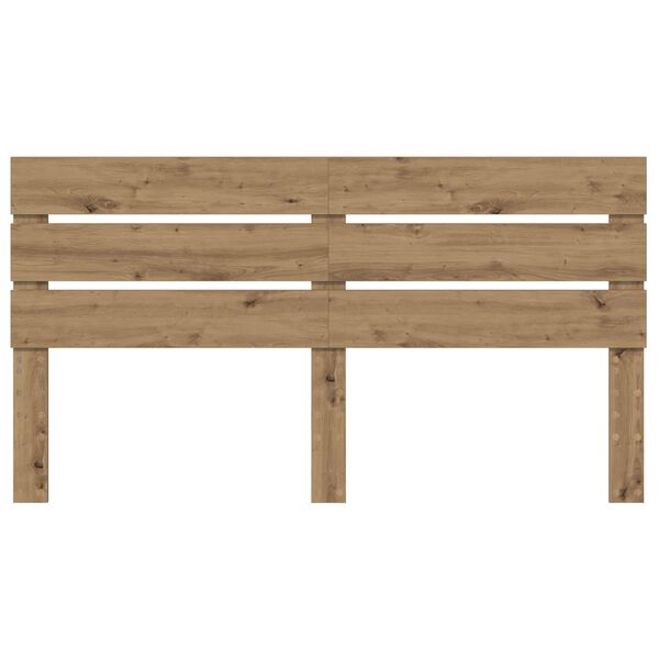 vidaXL T&ecirc;te de lit Ch&ecirc;ne artisanal 200 cm Bois d'ing&eacute;nierie